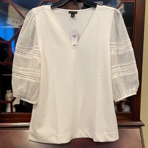Ann Taylor V-Neck Blouse